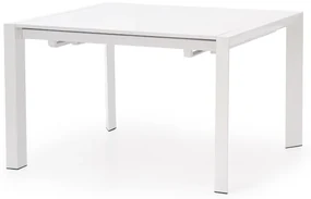 Stół rozkładany STANFORD XL 130(250)x80 biały  HALMAR