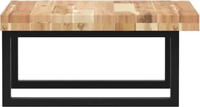 Łazienkowa półka nieobrobione akacjowe drewno W2-L42