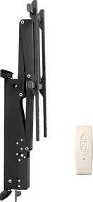 Uchwyt Ścienny na Telewizor SucceBuy Elektryczny, Zmotoryzowany Uchwyt Ścienny do Telewizorów o Przekątnej 813–1651 mm, Elektrycznie Regulowany Uchwyt