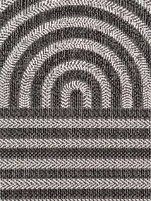 Czarny/kremowy dywan odpowiedni na zewnątrz 160x230 cm Haringey Woodfield – Ted Baker