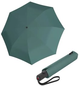 Knirps RE3 Duomatic Solid agave - lekki składany parasol