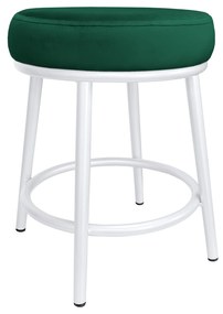 Taboret Ben noga metalowa biała MG25