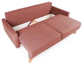 Różowa sofa rozkładana Bonami Selection Pop