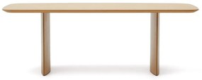 Naturalny stół w dekorze dębu 100x240 cm Litto – Kave Home