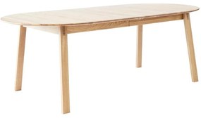 Naturalny rozkładany stół z litego drewna dębowego 100x220 cm Amalfi – Hammel Furniture
