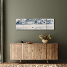 Obraz - Dolina Gór Błękitnych (170x50 cm)