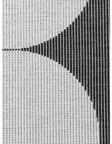 Czarno-biały chodnik odpowiedni na zewnątrz 80x250 cm Duet Bowen – NORTHRUGS