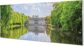 Szkło do Kuchni na Ścianę Pałac nad Jeziorem w Łazienkach