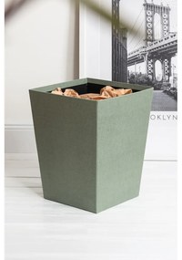 Zielononiebieski kosz na śmieci Sofia Canvas Paper Laminate – Bigso