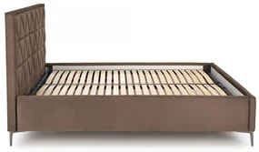 MODULO W5 zagłówek tapicerowany łóżko 160 wezgłowie beżowy romby małe