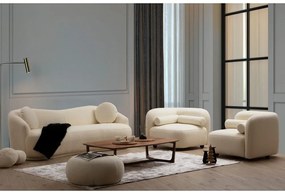Kremowa sofa 225 cm Ancona – Artie