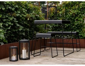 Czarny metalowy stół 58x75 cm A-Café – Zone