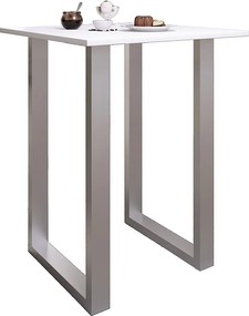 Drewniany stół stołowy stojący Xona 80x80