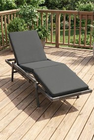 Fotel, Leżak Ogrodowy Z Poduszką A6-G67