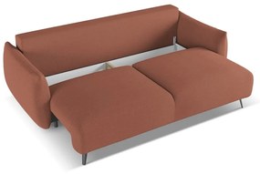 Różowa sofa 230 cm Malie – Makamii