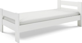Łóżko dziecięce OSCARO 90x200 cm Sosna Trwałość Klasyczna biel Ponadczasowe