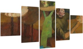 Obraz - Edgar Degas, The Millinery Shop, reprodukcje (125x70 cm)