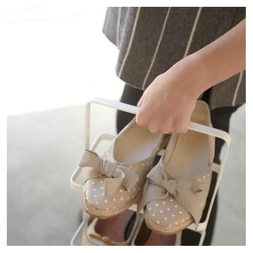 Biały metalowy regał na buty Tower Shoe Rack – YAMAZAKI