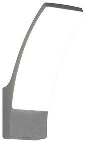 Zewnętrzna lampa ścienna LED (wysokość 22,5 cm) Beja – Trio