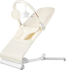 Bujaczek dla Niemowląt, SucceBuy Składany Bujaczek dla Niemowląt w wieku 0-9 Miesięcy z Pałąkiem na Zabawki