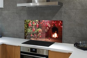 Panel szklany do Kuchni Magia Świątecznych Prezentów