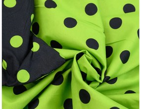 PrzytulneMieszkanie.pl PrzytulneMieszkanie.pl Bawełniana pościel COLAM GREEN zielona Rozmiar pościeli: 2 szt 70 x 90 cm | 200 x 220 cm