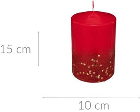 Świeczka ozdobna z gradientem, 90 g