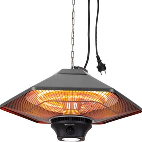 Blumfeldt Hexa 2000W Promiennik Podczerwieni Sufitowy Antracyt