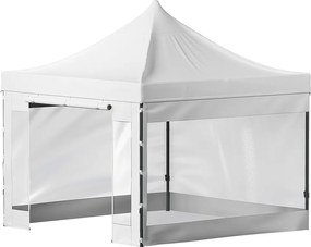 Pop-Up Canopy Tent Outdoor Gazebo SucceBuy 10 x 10 Ft Sidewalls White