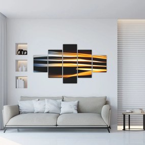 Czarny obraz (125x70 cm)