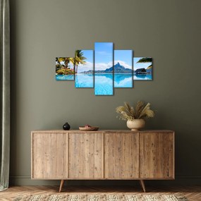 Obraz  - Bora-Bora, Polinezja Francuska (125x70 cm)