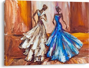 Obraz - tancerz, obraz olejny (70x50 cm)