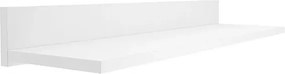 Biała Minimalistyczna Półka 60 Cm D4-L37