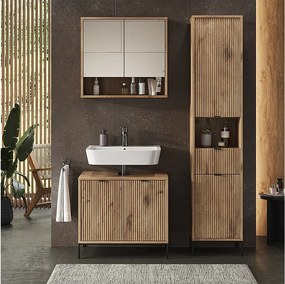 Szafka łazienkowa viking oak 40x35x190 eliza