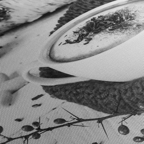 Obraz - Zimowe cappuccino (70x50 cm)