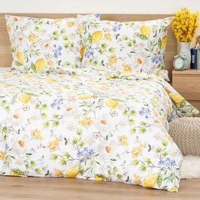 4Home Pościel bawełniana Lemon Delight, 140 x 220 cm, 70 x 90 cm, 140 x 220 cm, 70 x 90 cm
