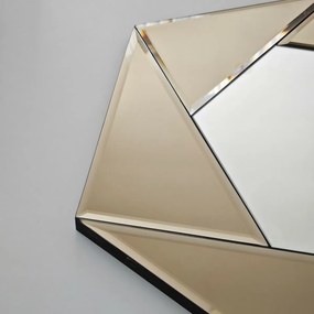 Lustro Status Bronze 60 x 70 cm