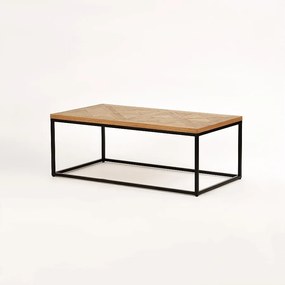 Stolik kawowy 114x42x60 cm naturalny dąb indus in05-0