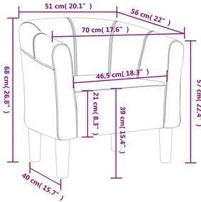 Czerwony fotel klubowy do salonu  C6-W56