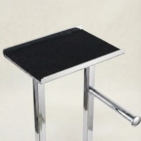 Stojak na papier toaletowy i szczotkę do WC z półką na telefon HYLLA,  65 cm