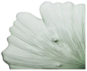 Szklana taca dekoracyjna 31x33 cm Gingko – Ixia