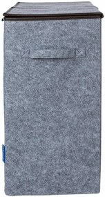 Kosz na pranie filcowy DUO, 2 komory, 82 L, WENKO