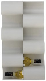 Szary wiszący metalowy regał na wino liczba butelek 6 Montes – Bloomingville