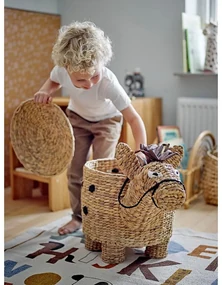 Bawełniany dywan dziecięcy 110x110 cm Memmo – Bloomingville Mini