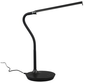 Czarna lampa stołowa LED (wys. 38 cm) Toro – Trio