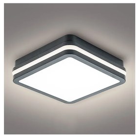 Brilagi - LED lampa zewnętrzna z czujnikiem BENE LED/18W/230V 22x22 cm IP54