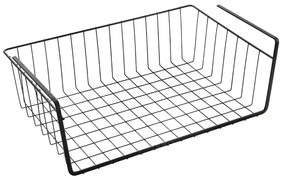 Wiszący koszyk ze stali nierdzewnej 26x40 cm Kanguro – Metaltex