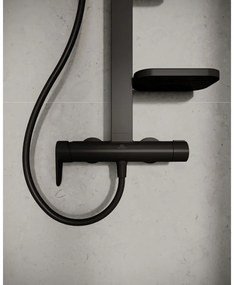 Metalowy zestaw prysznicowy w kolorze matowej czerni 111 cm ALU+ – Ideal Standard
