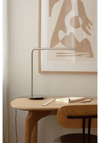 Metalowa lampa stołowa LED w kolorze srebra ze ściemniaczem (wysokość 46 cm) Omni Table – UMAGE