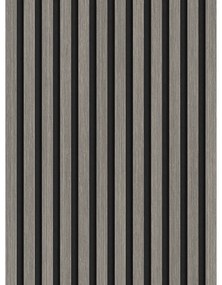 Mexen Lam-F lamele ścienne akustyczne 275 x 30 cm, filc 8 mm, fornir techniczny, Dąb Srebrzysty - S105-275307-3015-007